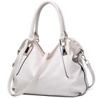 Casual Tote Shoulder Bags for Women - Large White