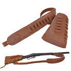 Suit of Leather Rifle Sling with Ammo Shell Buttstock .308 .45-70 .30-06 .44 MAG