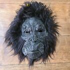 Gorilla Halloween Mask Full Head Realistic Ape Latex Mask Faux Fur