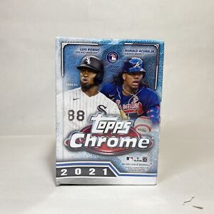 topps - Chrome MLB Baseball Blaster Box - - Brand New-2021
