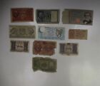 Mix of 10 Vintage ITALY Banknotes Collectible Currency Circulated Paper Money