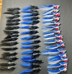 HUGE LOT (45) TOP WATER GURGLER STYLE POPPERS. FLY FISHING BASS, SALTWATER, PIKE