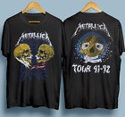 Vintage 1991 Metallica Sad But True Tour Rock Concert Band Music T Shirt
