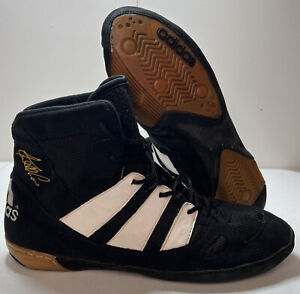Vintage 1999 Kendall Cross Black Adistar Rare Wrestling Shoes Size 15