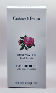 Crabtree & Evelyn Hand Therapy, Rosewater Eau de Rose 🌹 3.5 Oz NIB