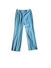 $395 Akris Punto Women's Blue Wool Pleat Front Trouser Pants Size 6