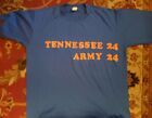 Army West Point University Of Tennessee - T Shirt Football Game 1984 Original