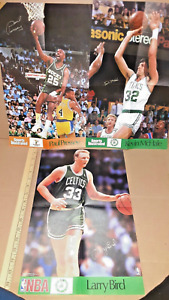 NBA 1990 Tony's Pizza posters Larry Bird / Kevin McHale (2) Boston Celtics +