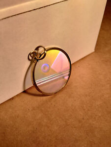Absract Clear hologram Pendant