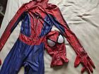 The Amazing Spiderman 2 Jumpsuit TASM2 Cosplay Suit Costume Halloween Adult/Kids