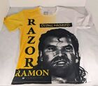 Vintage WWF Razor Ramon AOP T-Shirt XL Scott Hall Oozing Machismo WWE 2018