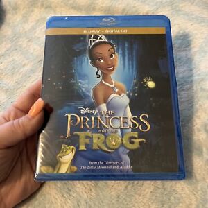 The Princess and the Frog Blu-Ray Disney (Blu-Ray + Digital HD) Brand New**