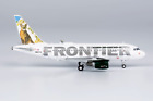1:400 NG Frontier Airlines AIRBUS A318 Passenger Airplane Diecast Aircraft Model