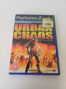 Urban Chaos Riot Response Playstation PS2 with Manual Cib PAL