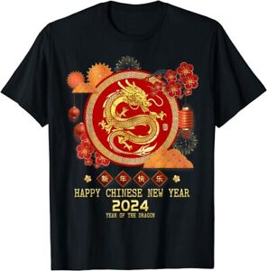 NWT Chinese New Year 2024 Happy New Year 2024 Year of the Dragon T-Shirt