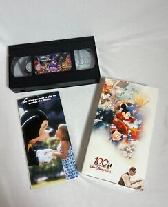 New ListingWalt Disney World 100 Years of Magic VHS Tape Vacation Souvenir Collectible 2001