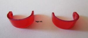 LEGO 2447 x2 Viewfinder Tr Red Visor 71029 Space 6886 6986 6955 MOC -A29