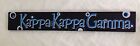 Kappa Kappa Gamma Decorative Wall Plaque 20 Inch Sorority College Dorm Decor