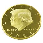 Rare 2024 US Donald Trump Coin President Gold Eagle Collectible MAGA Collection