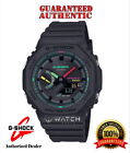 Casio G-Shock GAB2100MF-1A Solar Smart Phone Link Vibrant Color Dial Black Watch