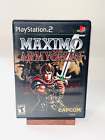 MAXIMO VS ARMY OF ZIN Playstation 2 PS2 Complete CIB MINT Disc