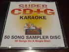 MUSIC MAESTRO KARAOKE SUPER CD+G CAVS SEALED 50 TRACKS SCDG