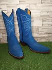Men's New All Suede Western Cowboy Boots All Sizes Available