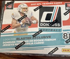 2021 Panini Donruss NFL Football Blaster Box with 88 Trading Cards Downtown