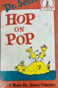 Dr. Seuss Hop on Pop 1992 Random House VHS Marvin K Mooney Oh Say Can You Say
