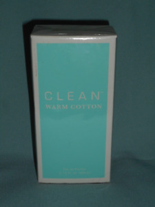 Clean Warm Cotton 2.14 Ounce Eau De Parfum Boxed and Factory Sealed Bottle