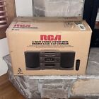 RCA RP-9320 3-Disc CD Changer Boombox Cassette Recorder Player Stereo Vintage
