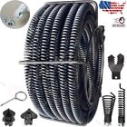 Drain Cable Sewer Cable 45Ft 7/8In Drain Cleaning Cable Auger Snake Pipe