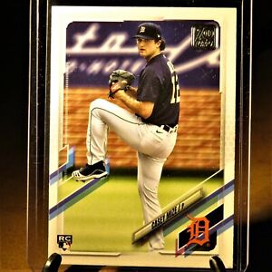 Casey Mize RC Image Variation - Topps 2021. Detroit Tigers #321