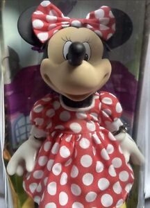 Minnie Mouse Toy Collections Brass Key Porcelain Doll Classic 8in Disney#MS