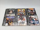 Playstation 1 PS1 Sports Game Lot Of 6 NBA NCAA NFL CIB Complete