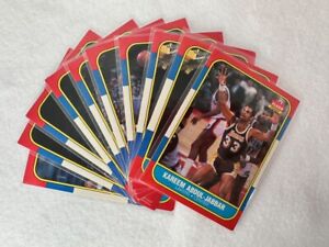 1986-1987 Fleer Basketball Singles • HOF • Rookie • Complete Your Set