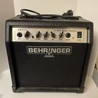 Behringer GM106 10 watt Guitar Black  Amplifier Amp Tested Compact Travel RARE