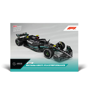 2023 Topps Now F1 #P008 MERCEDES-AMG F1 W14 E LEWIS HAMILTON GEORGE RUSSELL