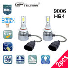 2 Bulbs GP Thunder LED Headlight 9006 HB4 6000K Low Beam Bulb White PAIR Bright (For: 2000 Honda Accord)