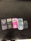 Lot Of 5 Calculators Casio Fx-300ms, BA II Plus, TI-30X IIS, TI-30XS