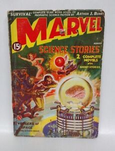Marvel Science Stories #1 1938 1st Marvel Red Circle Timely Comics Avengers