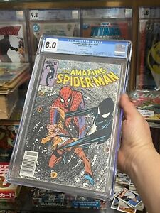 Amazing Spider Man #258 (CGC 8.0 - MARVEL 1984) (ITEM VIDEO!) Symbiote Costume