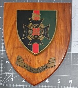 Rhodesian 5th Battalion RR Rhodesia Regiment Wall Plaque ORIGINAL