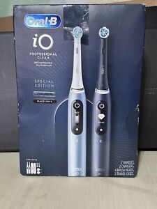 Oral-B iO Series 7 Electric Toothbrush - Black Onyx & Aquamarine (990312015)