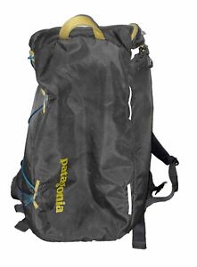 Patagonia Cragsmith 35L Gray Black Yellow Bag Backpack Hiking L/XL
