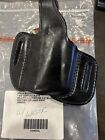 Don Hume OT P Black Leather Holster LH, Fits Walther P22 3.4