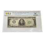 PCGS AU50 1934 A $500 Federal Reserve Note - Fr. 2202-B New York Graded Banknote