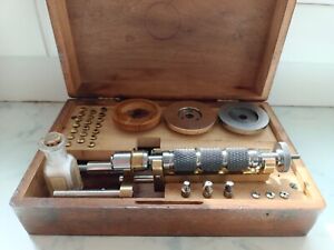 Vintage Watchmakers Tools Boley Leinen Screw Head Polisher Made In Germany