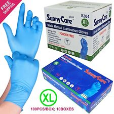1000 SunnyCare #8204 Nitrile Exam Gloves Chemo-Rated (Powder Free Vinyl Latex)XL