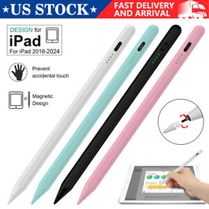 Stylus Pen For 2018-2024 Apple Pencil iPad Pro iPad 10/9/8/7/6th Gen Air 5/4/3